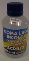 goma laca incolor 100ml
